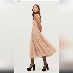 Hill House Nap Dress 2023 Collector Addition Blush Glitter Dress Size Medium